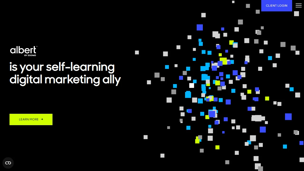 Albert.ai captura de pantalla