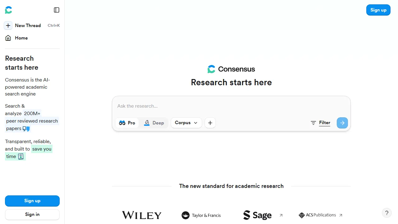Consensus captura de pantalla