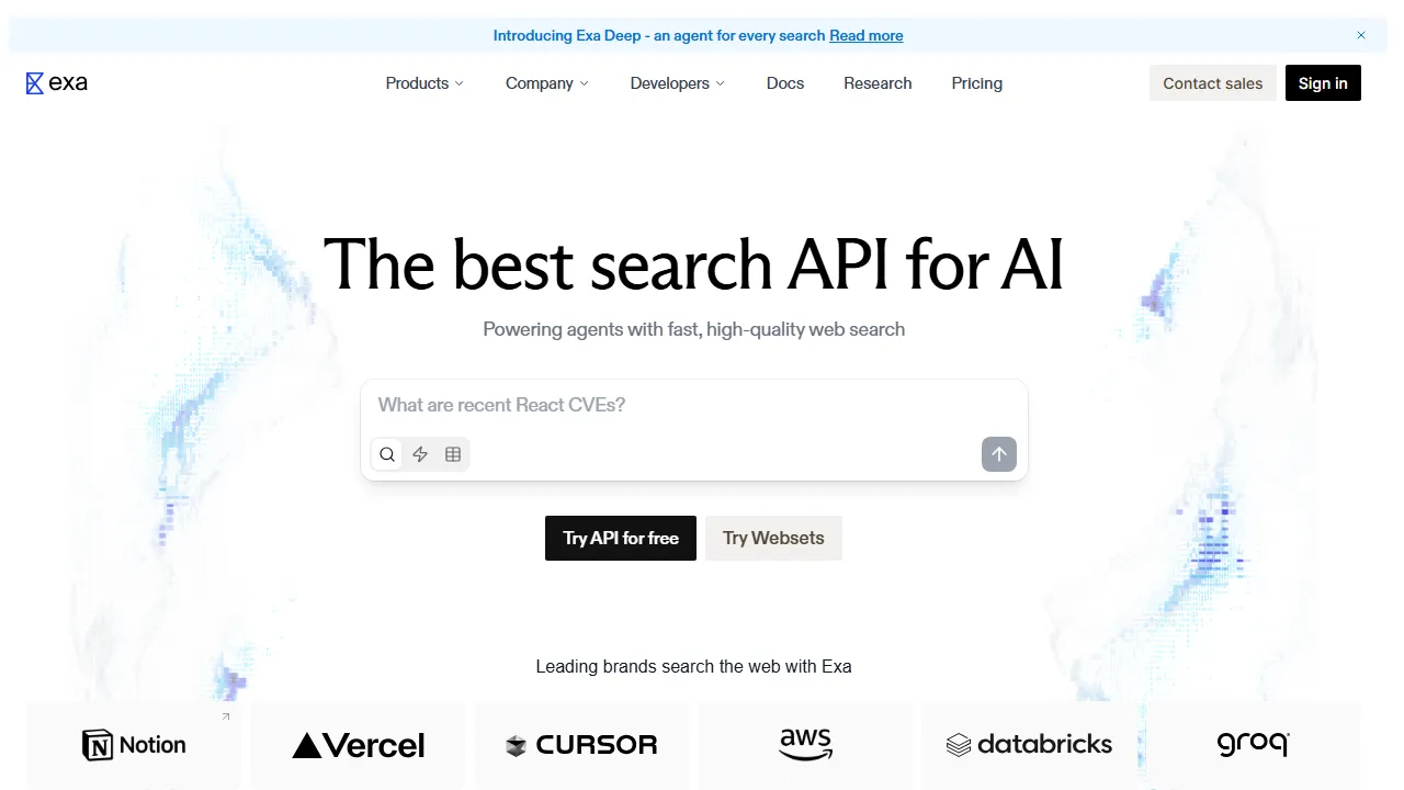Exa captura de pantalla
