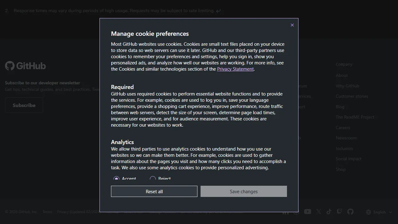 GitHub Copilot captura de pantalla