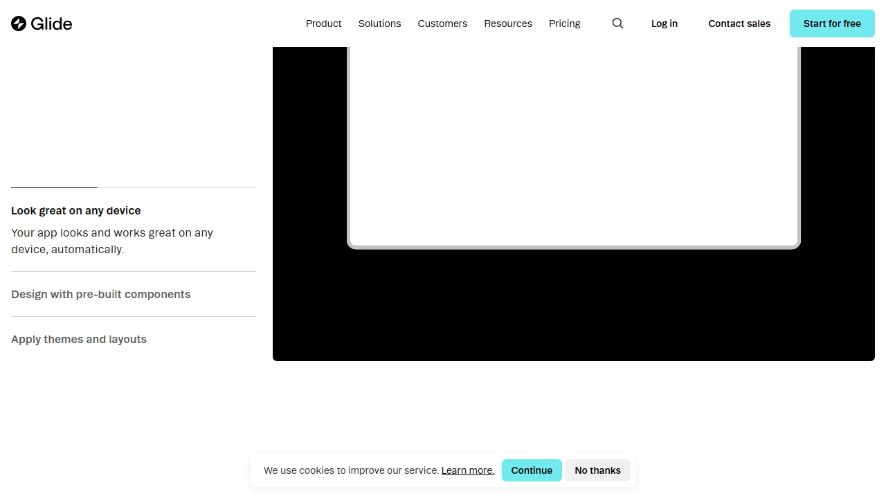 Glide captura de pantalla