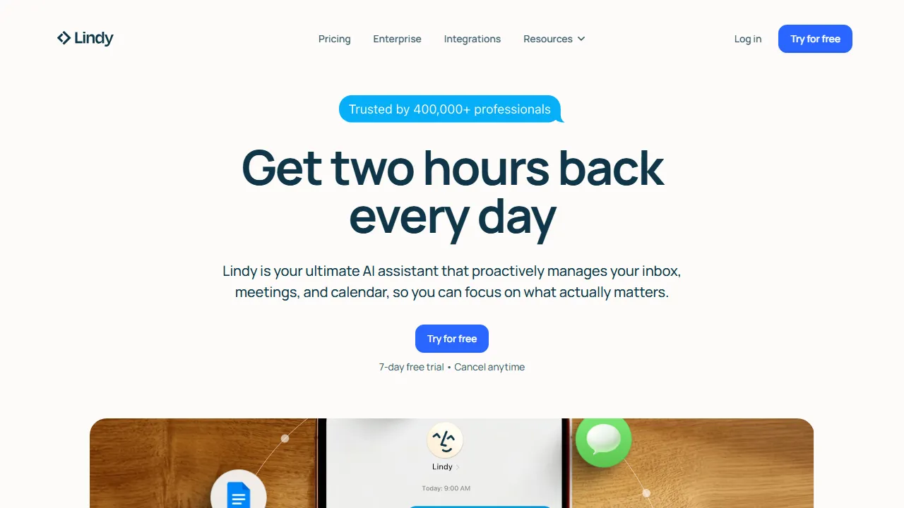 Lindy captura de pantalla