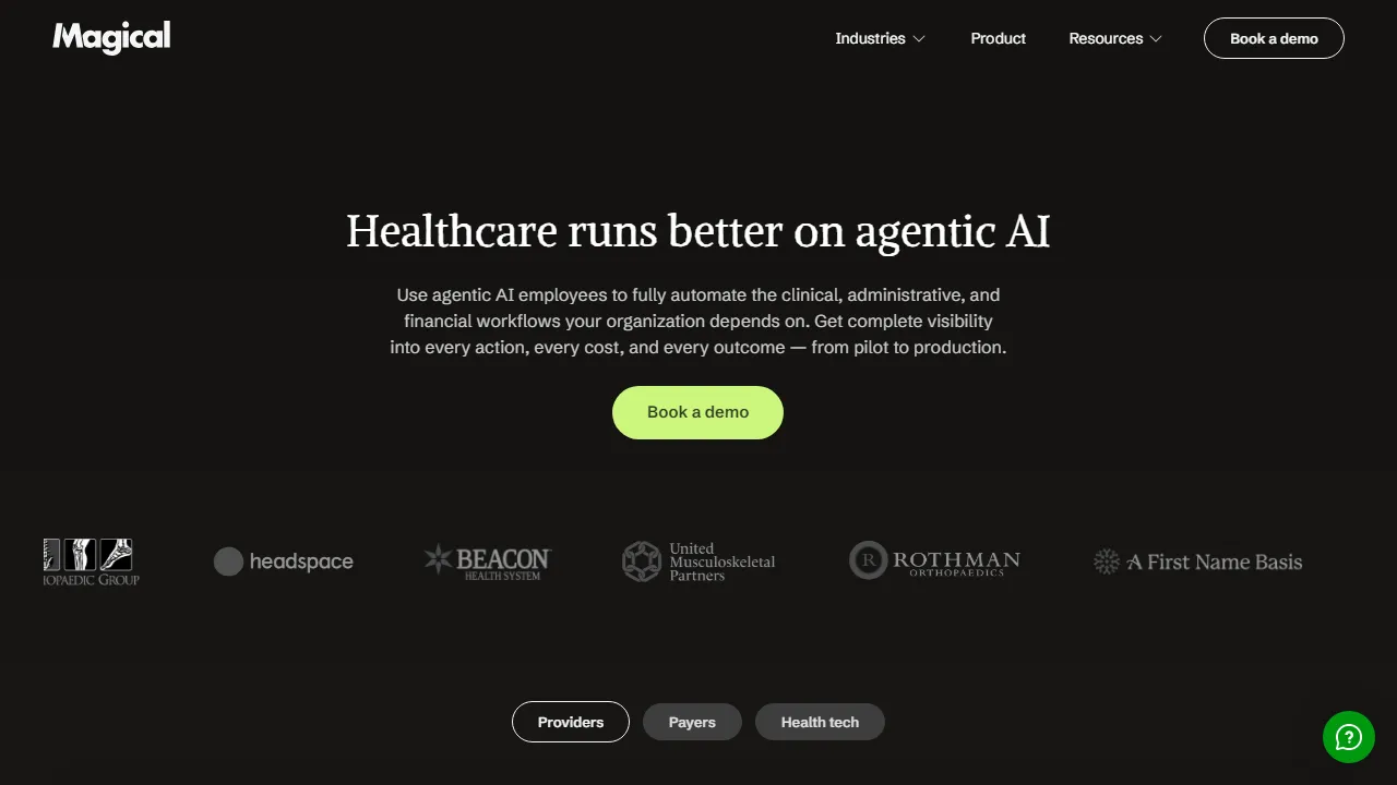 Magical captura de pantalla