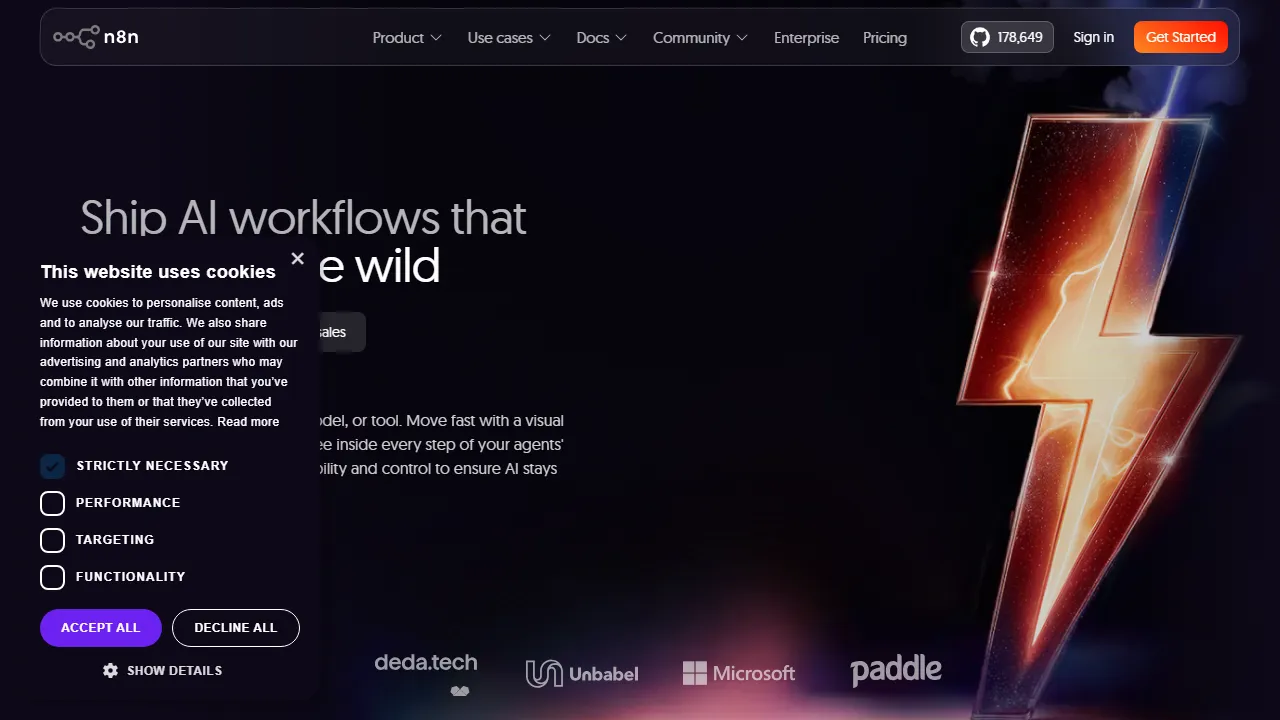 n8n captura de pantalla