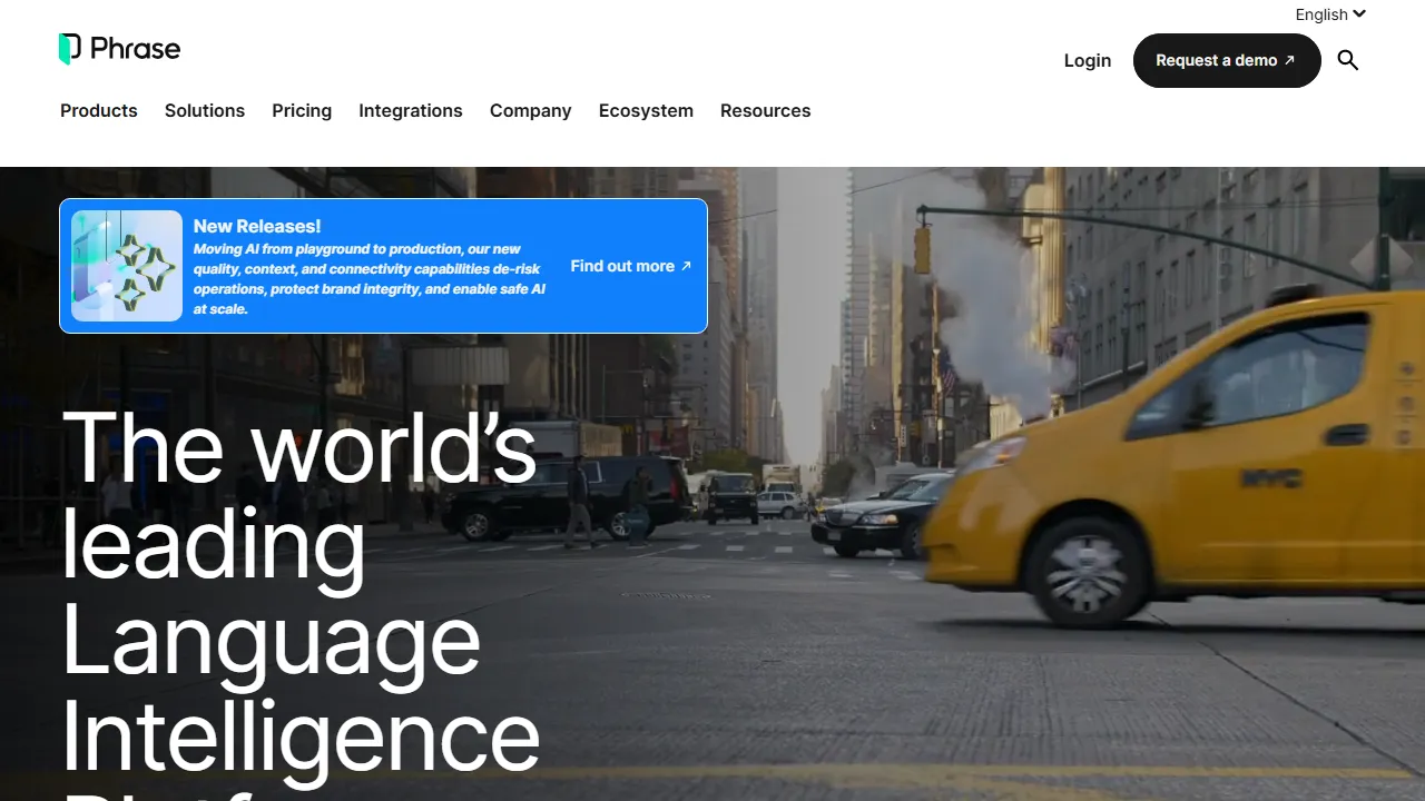 Phrase TMS captura de pantalla