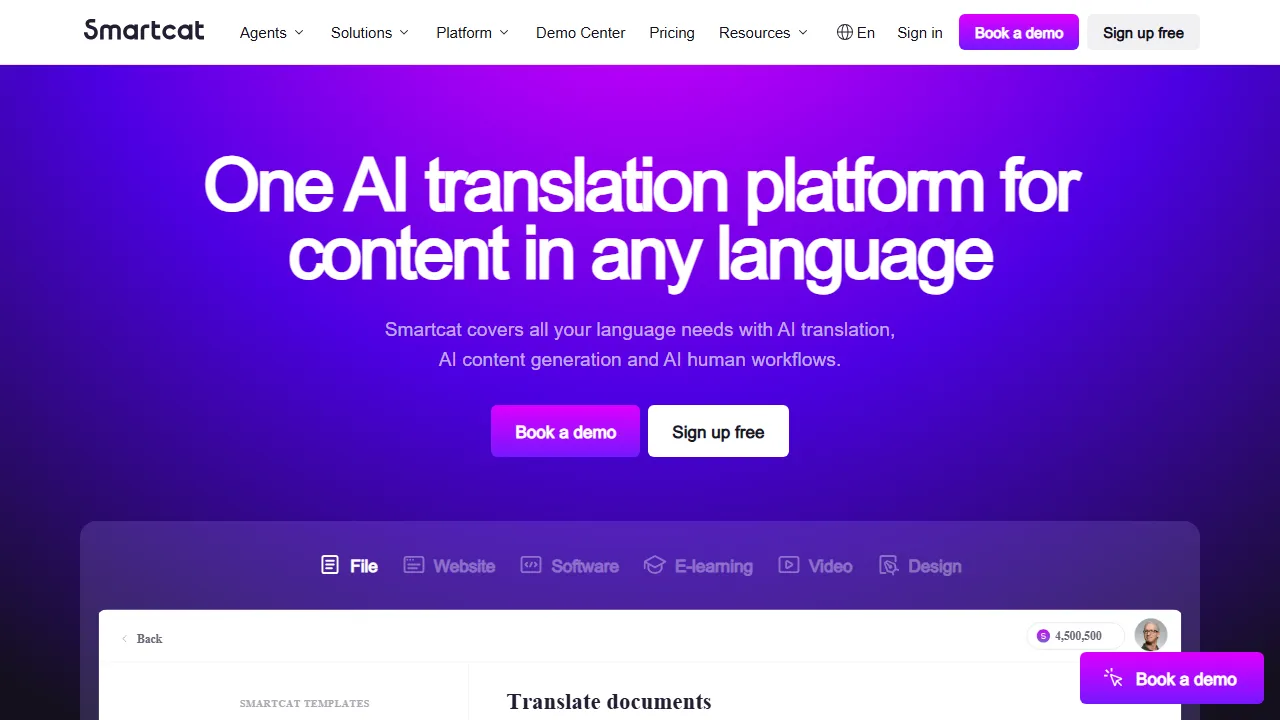 Smartcat captura de pantalla
