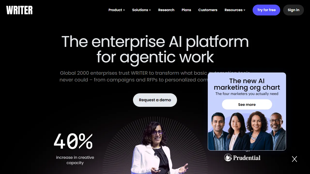 Writer captura de pantalla